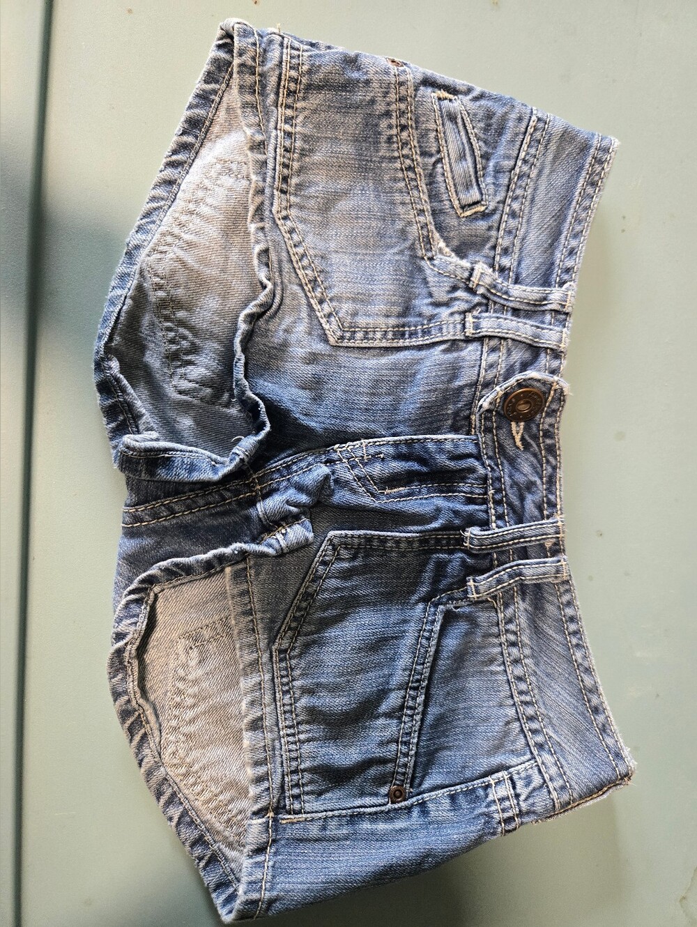 Amethyst Jeans Light Blue Denim Shorts